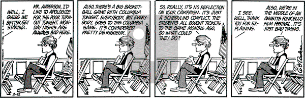 Doonesbury on Tuesday February 12, 1980 Comic Strip
