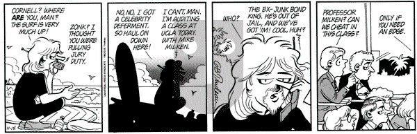 Doonesbury - Monday November 15, 1993 Comic Strip