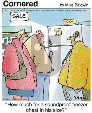 Cornered on Saturday September 11, 2021 Comic Strip