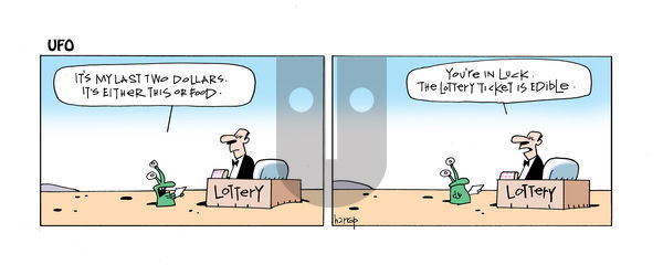 UFO on Wednesday June 4, 2025 Comic Strip