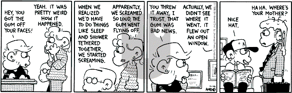 FoxTrot on Saturday November 16, 1996 Comic Strip