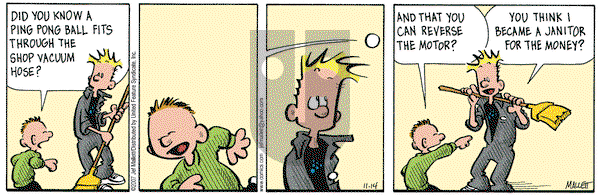 Frazz on Wednesday November 14, 2007 Comic Strip