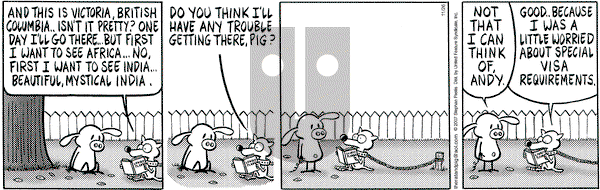 Pearls Before Swine on Monday November 26, 2007 Comic Strip