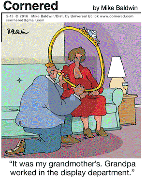 Cornered on Saturday February 13, 2016 Comic Strip