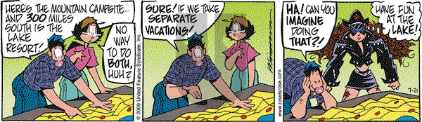 Rose is Rose on Tuesday July 21, 2009 Comic Strip