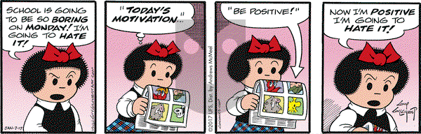 Nancy on Saturday January 7, 2017 Comic Strip