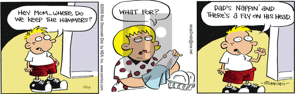 Soup to Nutz - Old on Monday December 29, 2008 Comic Strip