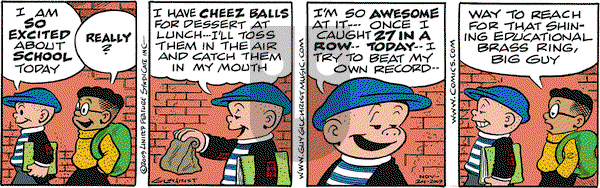 Nancy on Tuesday November 24, 2009 Comic Strip