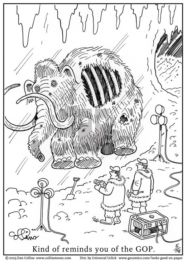 Looks Good on Paper on Sunday May 18, 2025 Comic Strip