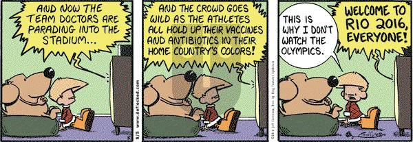 DeFlocked on Friday August 5, 2016 Comic Strip