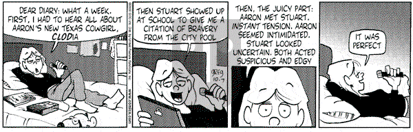 Luann on Saturday October 7, 2000 Comic Strip