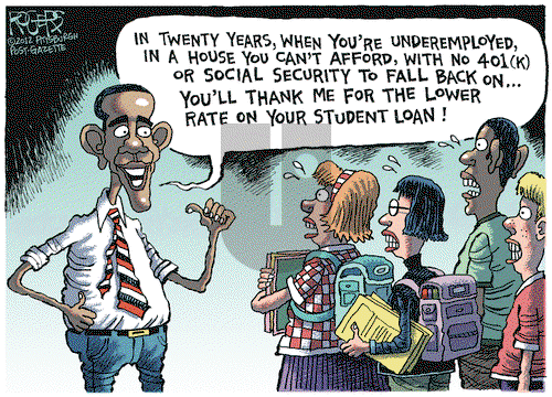 Rob Rogers on Thursday April 26, 2012 Comic Strip