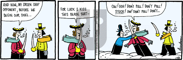 Overboard on Thursday January 25, 2001 Comic Strip