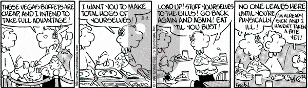 Drabble on Saturday August 2, 1997 Comic Strip