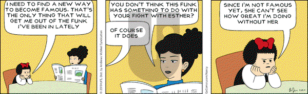 Nancy - Wednesday April 10, 2019 Comic Strip