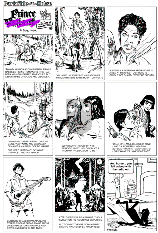 Dark Side of the Horse on Tuesday April 26, 2016 Comic Strip