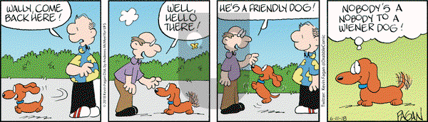 Drabble on Monday June 11, 2018 Comic Strip