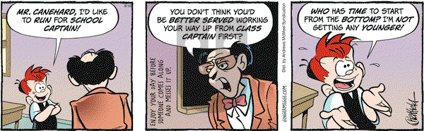 Ginger Meggs on Saturday March 15, 2025 Comic Strip