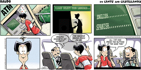 Baldo - Sunday August 31, 2008 Comic Strip