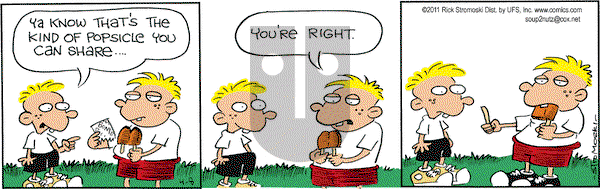 Soup to Nutz - Old on Friday April 8, 2011 Comic Strip