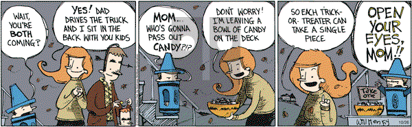 Wallace the Brave on Friday October 26, 2018 Comic Strip