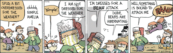 Wallace the Brave on Saturday November 15, 2025 Comic Strip