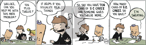 Wallace the Brave on Monday January 14, 2019 Comic Strip