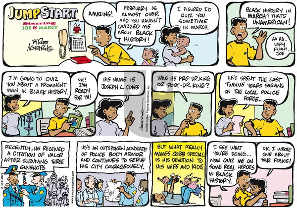 JumpStart on Sunday February 25, 2001 Comic Strip
