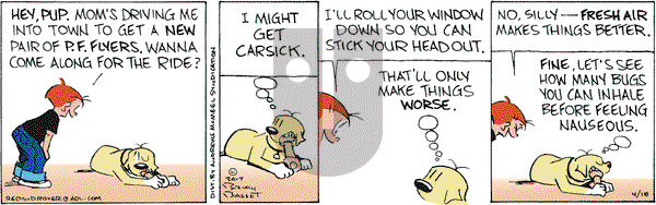 Red and Rover on Tuesday April 18, 2017 Comic Strip
