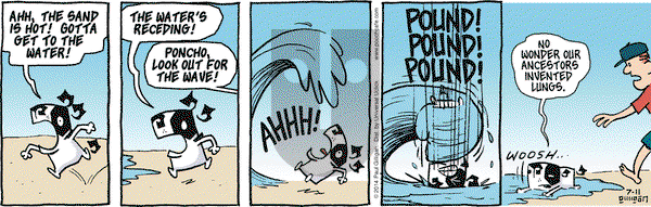 Pooch Cafe on Friday July 11, 2014 Comic Strip