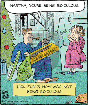 Brevity on Monday February 11, 2013 Comic Strip