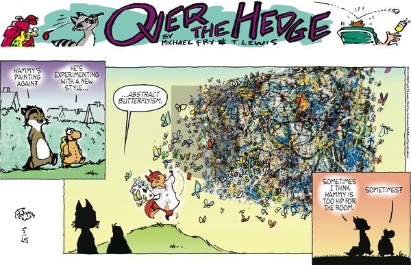 Over the Hedge on Sunday May 25, 2025 Comic Strip