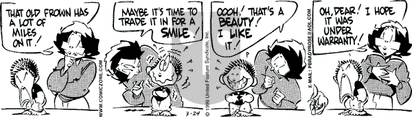 Rose is Rose on Wednesday March 24, 1999 Comic Strip