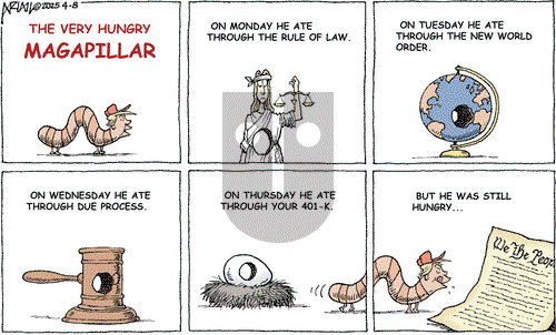 Robert Ariail - Tuesday April 8, 2025 Comic Strip