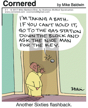 Cornered on Wednesday February 1, 2017 Comic Strip