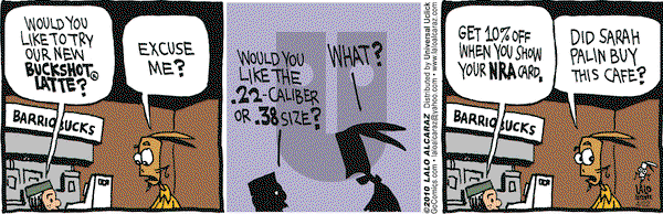 La Cucaracha on Thursday April 22, 2010 Comic Strip