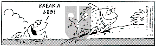 Frank and Ernest on Wednesday October 22, 1997 Comic Strip