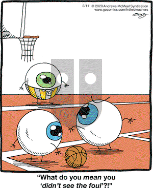 In the Bleachers on Tuesday February 11, 2020 Comic Strip