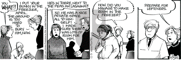 For Better or For Worse on Tuesday December 3, 2002 Comic Strip