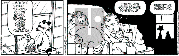 Over the Hedge on Monday August 30, 2004 Comic Strip
