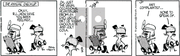 Over the Hedge on Tuesday August 3, 1999 Comic Strip
