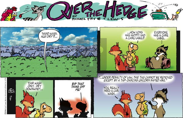 Over the Hedge on Sunday October 5, 2014 Comic Strip