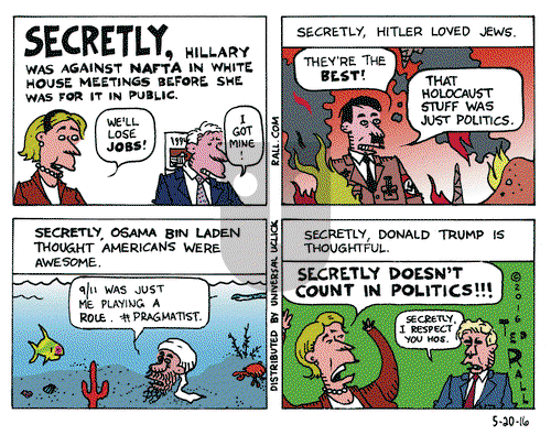Ted Rall on Friday May 20, 2016 Comic Strip