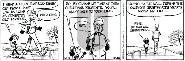 Grand Avenue on Tuesday December 17, 2002 Comic Strip