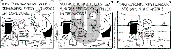 The Born Loser on Thursday August 16, 2001 Comic Strip
