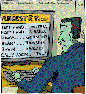 The Argyle Sweater - Thursday October 15, 2020 Comic Strip