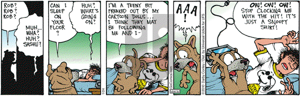 Get Fuzzy on Thursday January 24, 2013 Comic Strip