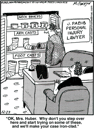 Close to Home on Friday December 23, 2005 Comic Strip