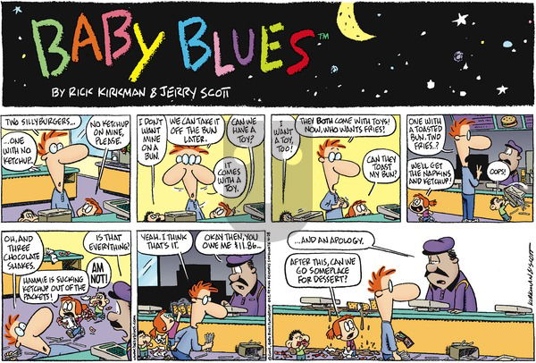 Baby Blues on Sunday April 28, 2002 Comic Strip