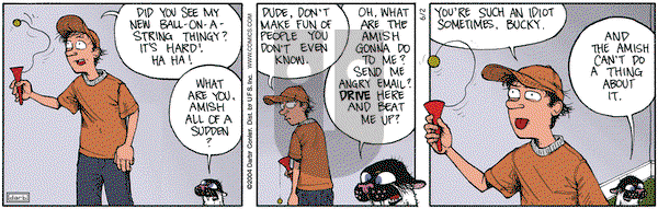 Get Fuzzy on Wednesday June 2, 2004 Comic Strip
